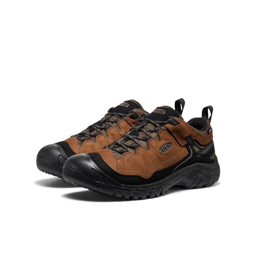 Men's Targhee IV Waterproof Hiking Shoe Bison/Black - Keen