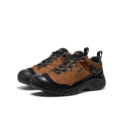 Men's Targhee IV Waterproof Hiking Shoe Bison/Black - Keen