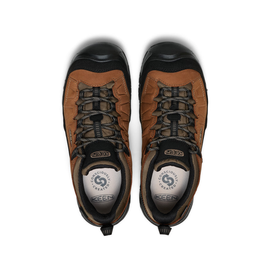 Men's Targhee IV Waterproof Hiking Shoe Bison/Black - Keen