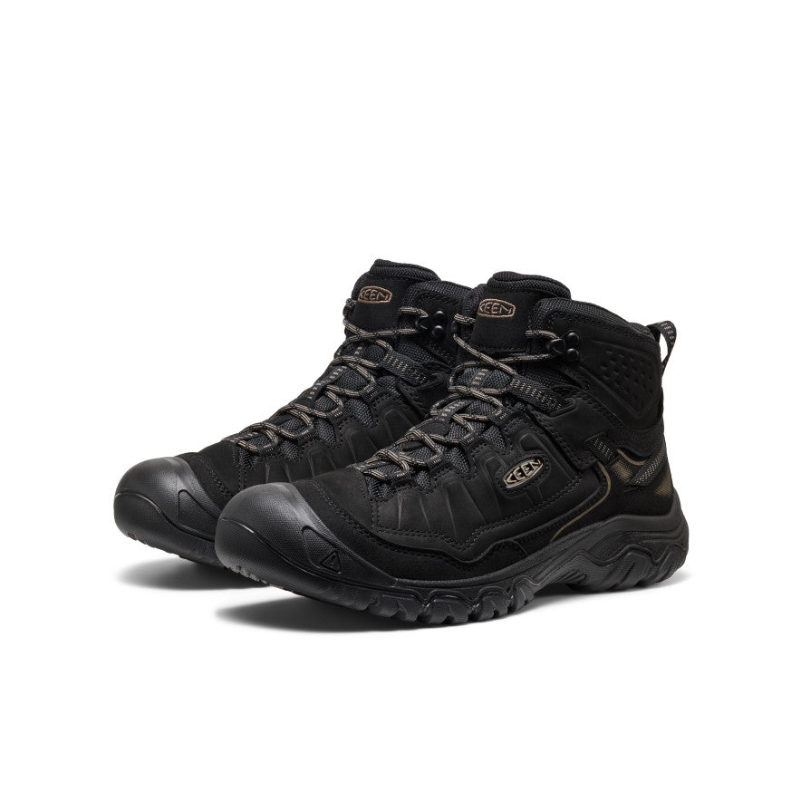 Men's Targhee IV Waterproof Hiking Boot Triple Black - Keen