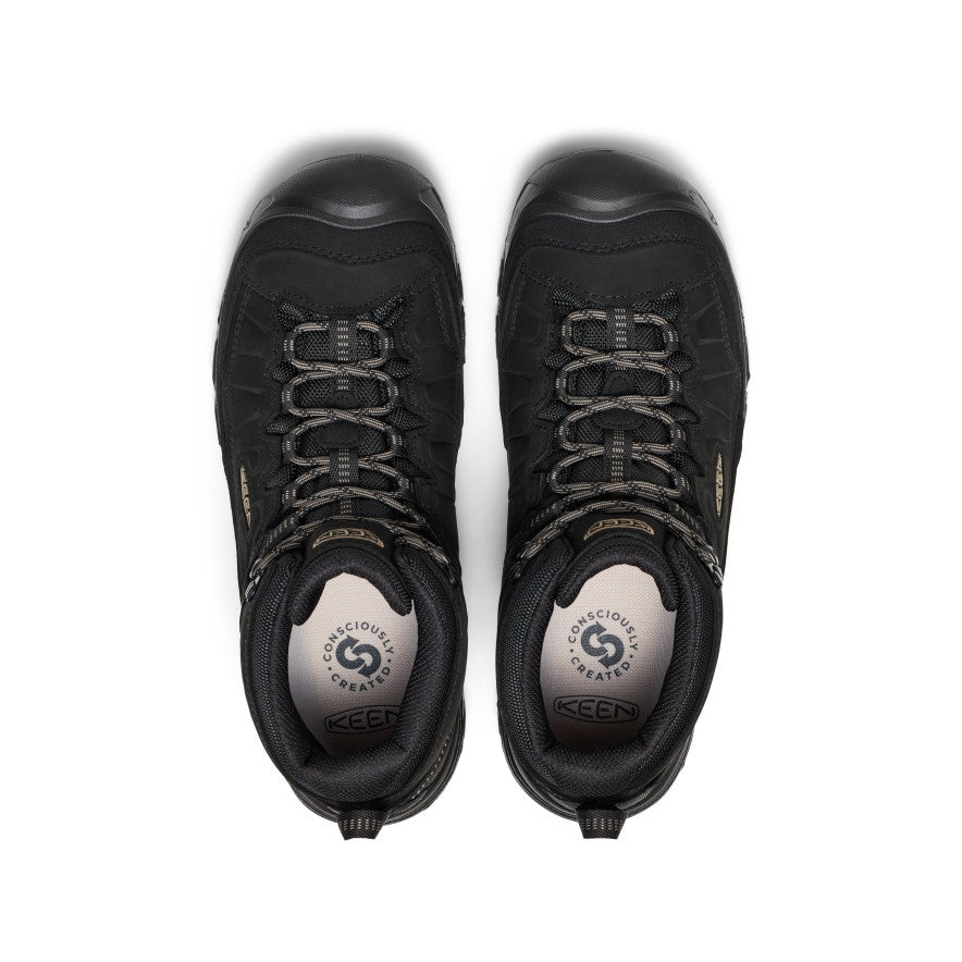 Men's Targhee IV Waterproof Hiking Boot Triple Black - Keen
