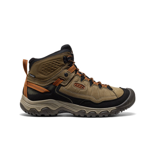 Men's Targhee IV Waterproof Hiking Boot Sea Turtle/Roasted Pecan - Keen
