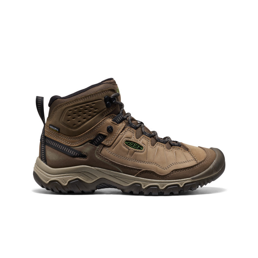Men's Targhee IV Waterproof Hiking Boot Brindle/Canteen - Keen