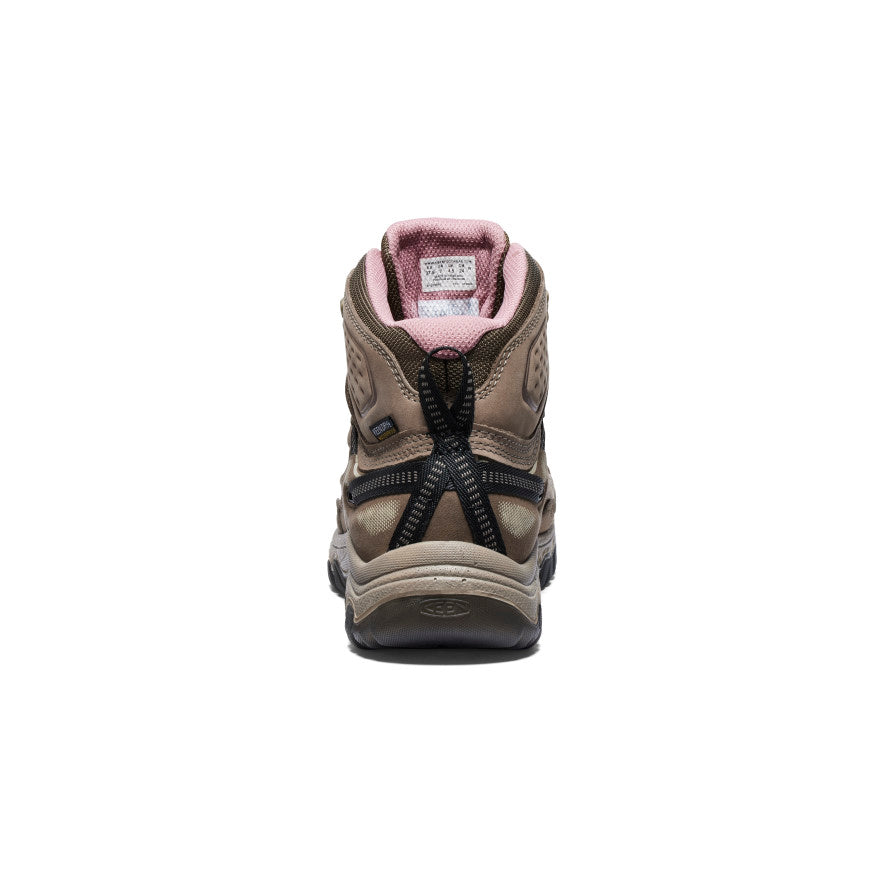 Women's Targhee IV Waterproof Hiking Boot Brindle/Nostalgia Rose - Keen
