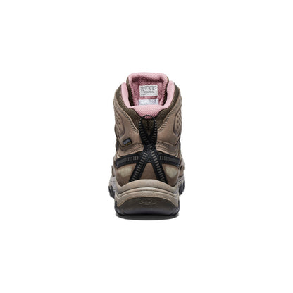 Women's Targhee IV Waterproof Hiking Boot Brindle/Nostalgia Rose - Keen