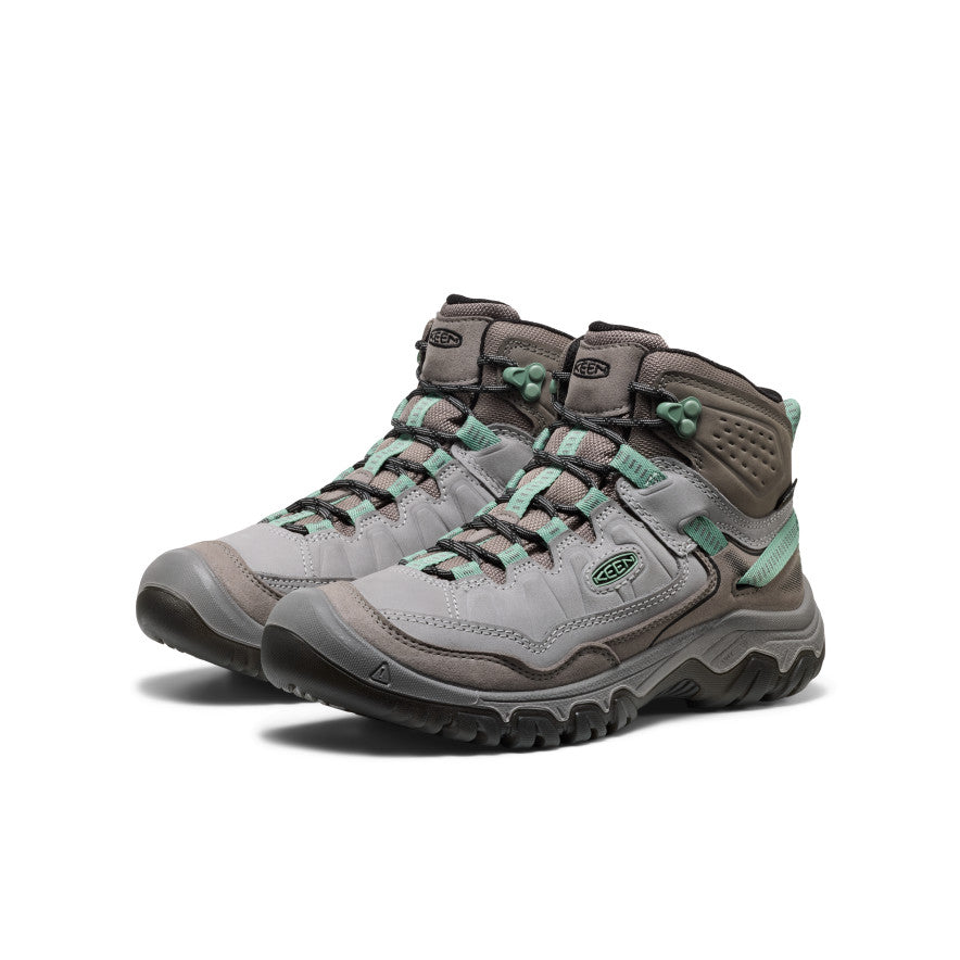 Women's Targhee IV Waterproof Hiking Boot Alloy/Granite Green - Keen