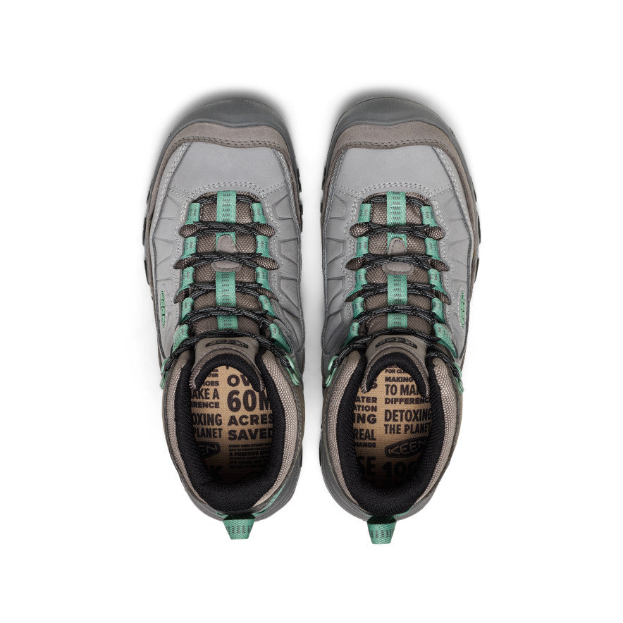 Women's Targhee IV Waterproof Hiking Boot Alloy/Granite Green - Keen