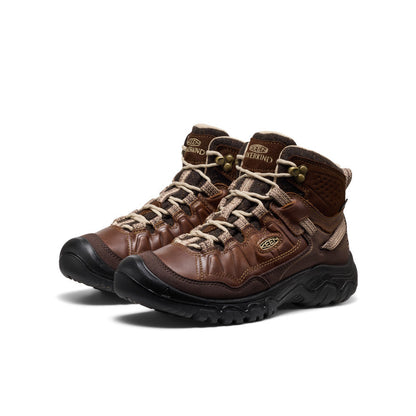 Women's Targhee IV Waterproof Hiking Boot x Hikerkind Dark Earth/Dark Earth - Keen