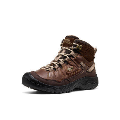 Women's Targhee IV Waterproof Hiking Boot x Hikerkind Dark Earth/Dark Earth - Keen