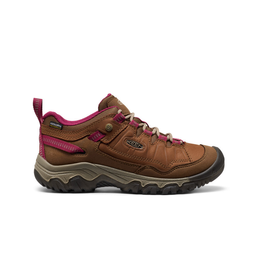 Women's Targhee IV Waterproof Hiking Shoe Bison/Beaujolais - Keen