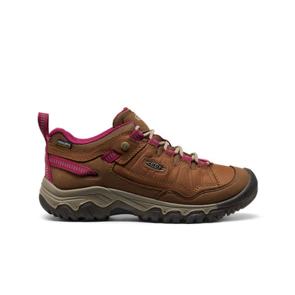 Women's Targhee IV Waterproof Hiking Shoe Bison/Beaujolais - Keen