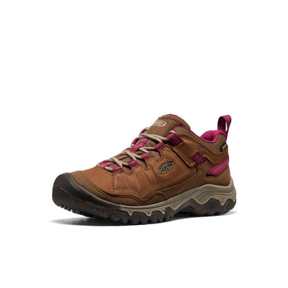 Women's Targhee IV Waterproof Hiking Shoe Bison/Beaujolais - Keen
