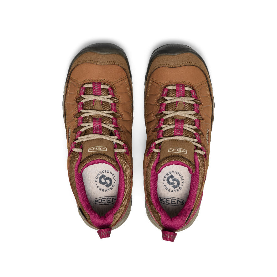 Women's Targhee IV Waterproof Hiking Shoe Bison/Beaujolais - Keen