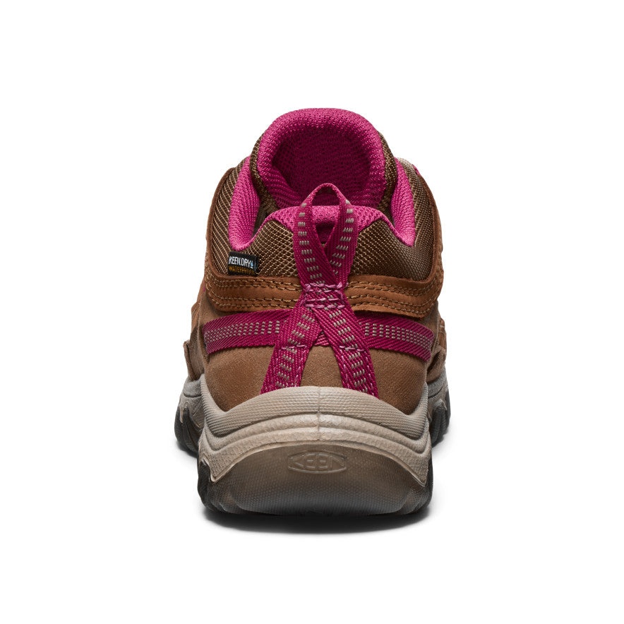 Women's Targhee IV Waterproof Hiking Shoe Bison/Beaujolais - Keen