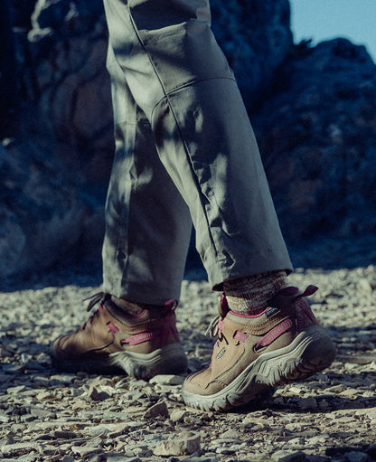 Women's Targhee IV Waterproof Hiking Shoe Bison/Beaujolais - Keen