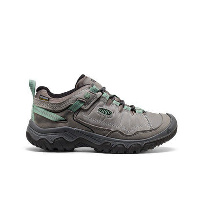 Women's Targhee IV Wide Waterproof Hiking Shoe Alloy/Granite Green - Keen