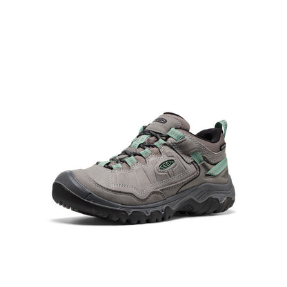 Women's Targhee IV Wide Waterproof Hiking Shoe Alloy/Granite Green - Keen