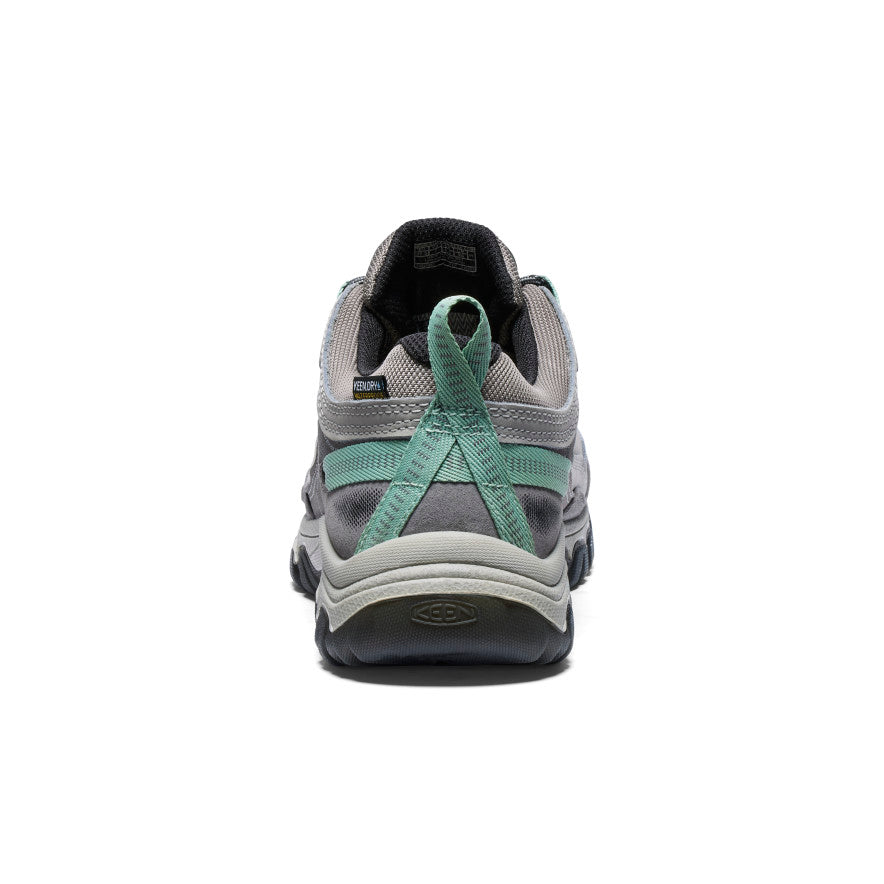 Women's Targhee IV Wide Waterproof Hiking Shoe Alloy/Granite Green - Keen