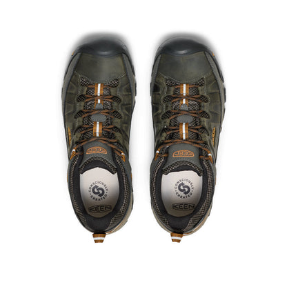 Men's Targhee III Waterproof Black Olive/Golden Brown - Keen