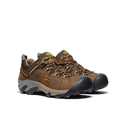 Men's Targhee II Waterproof Wide Cascade Brown/Golden Yellow - Keen