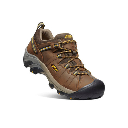 Men's Targhee II Waterproof Wide Cascade Brown/Golden Yellow - Keen