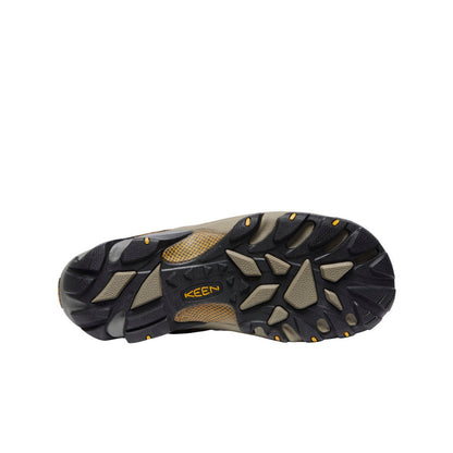 Men's Targhee II Waterproof Wide Cascade Brown/Golden Yellow - Keen