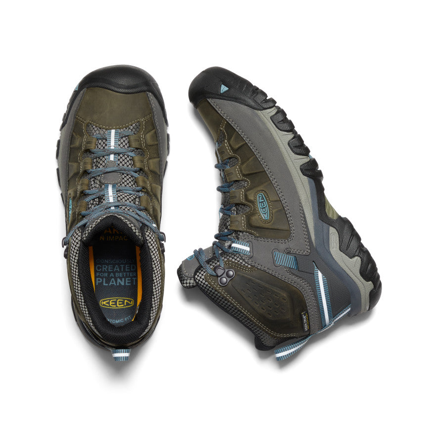 Women's Targhee III Waterproof Mid Magnet/Atlantic Blue - Keen