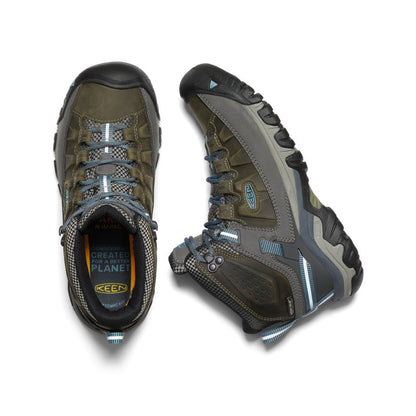 Women's Targhee III Waterproof Mid Magnet/Atlantic Blue - Keen