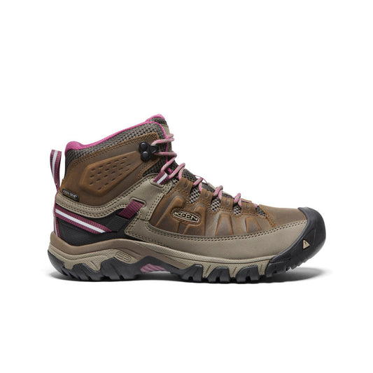 Women's Targhee III Waterproof Mid Weiss/Boysenberry - Keen
