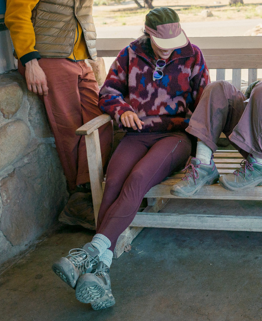 Women's Targhee III Waterproof Mid Weiss/Boysenberry - Keen