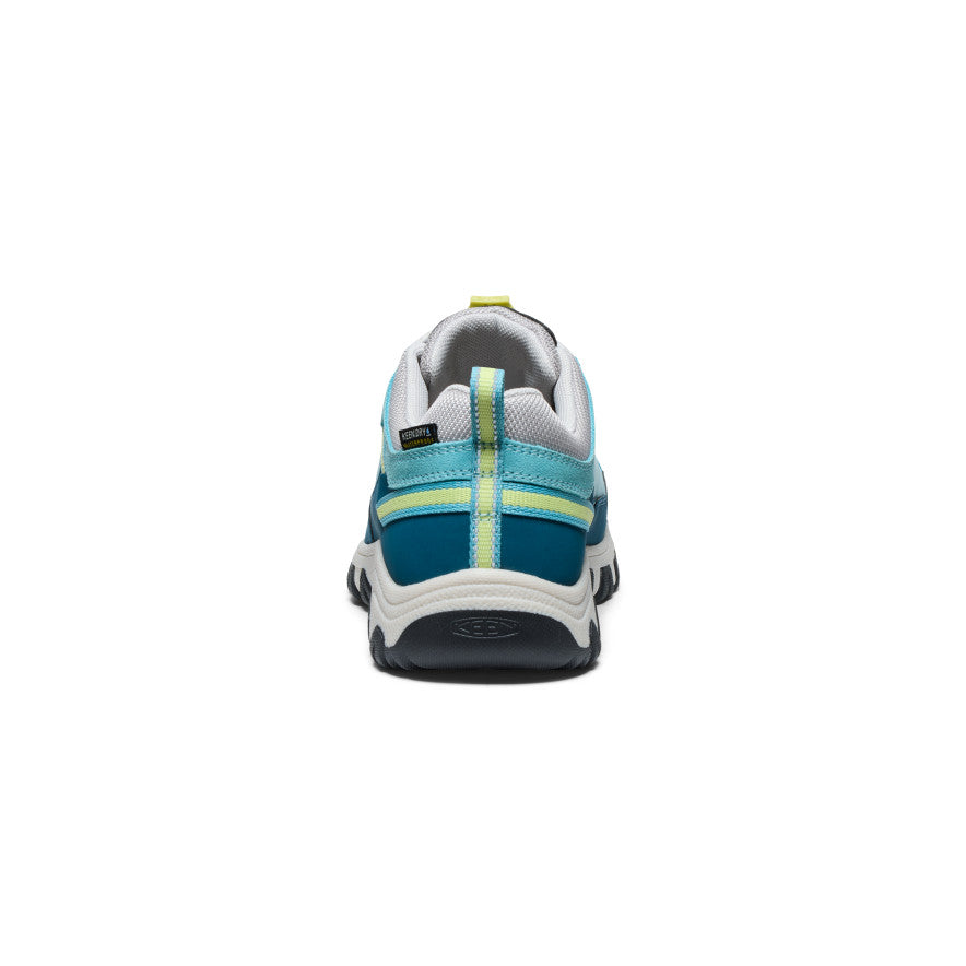 Big Kids' Targhee IV Waterproof Hiking Shoe Reef Waters/Daiquiri Green - Keen