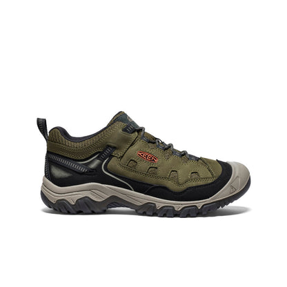 Men's Targhee IV Vented Hiking Shoe Dark Olive/Gold Flame - Keen