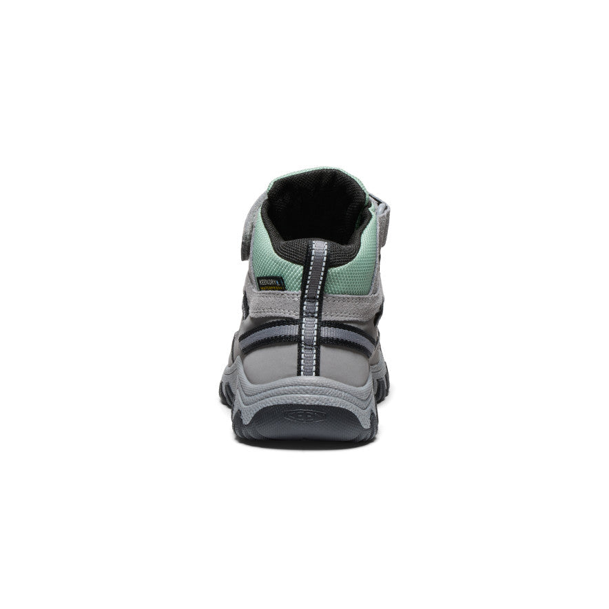 Little Kids' Targhee IV Waterproof Hiking Boot Alloy/Granite Green - Keen