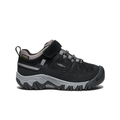 Little Kids' Targhee IV Waterproof Hiking Shoe Black/Steel Grey - Keen