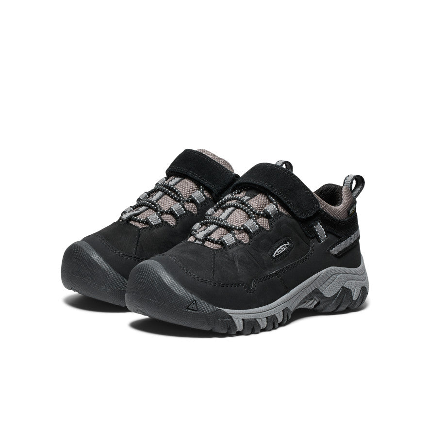 Little Kids' Targhee IV Waterproof Hiking Shoe Black/Steel Grey - Keen