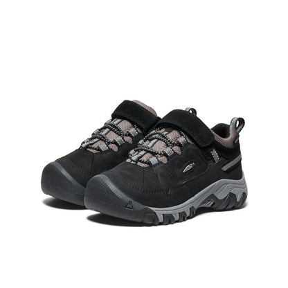 Little Kids' Targhee IV Waterproof Hiking Shoe Black/Steel Grey - Keen