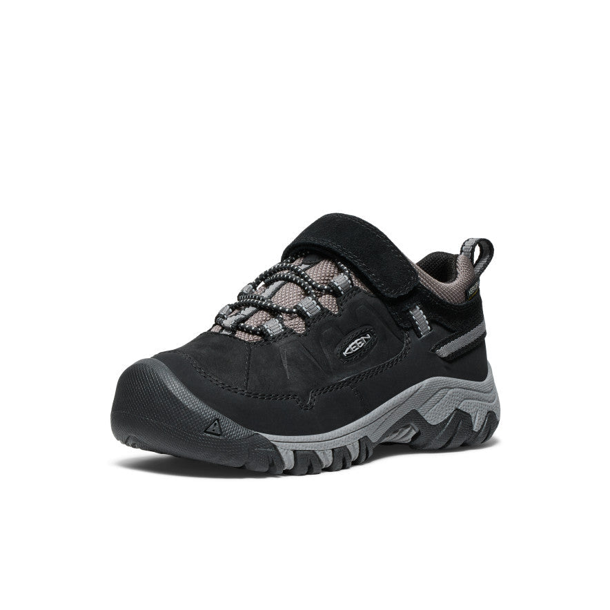 Little Kids' Targhee IV Waterproof Hiking Shoe Black/Steel Grey - Keen