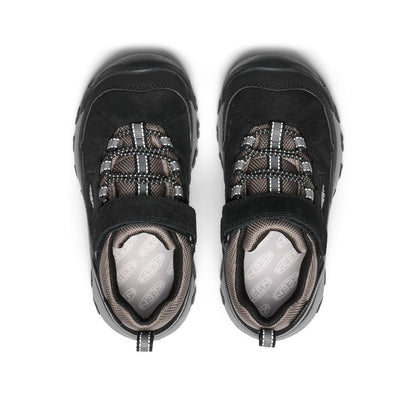Little Kids' Targhee IV Waterproof Hiking Shoe Black/Steel Grey - Keen