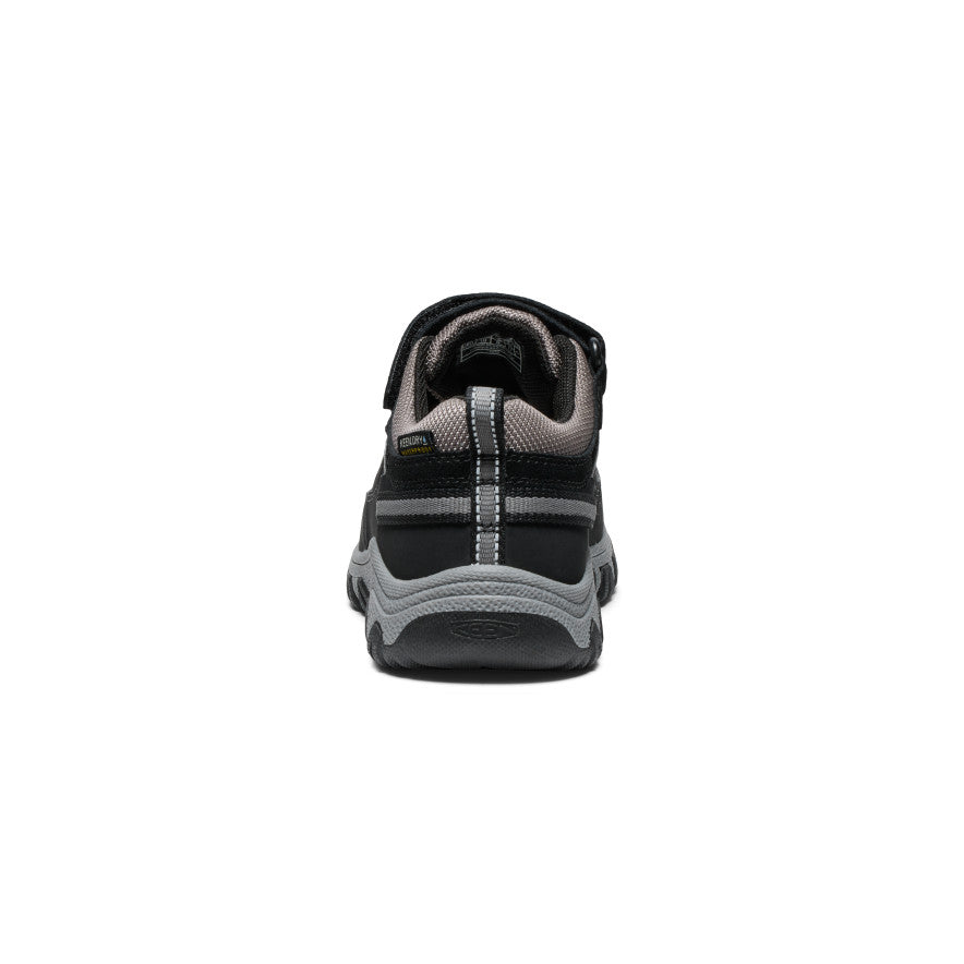 Little Kids' Targhee IV Waterproof Hiking Shoe Black/Steel Grey - Keen