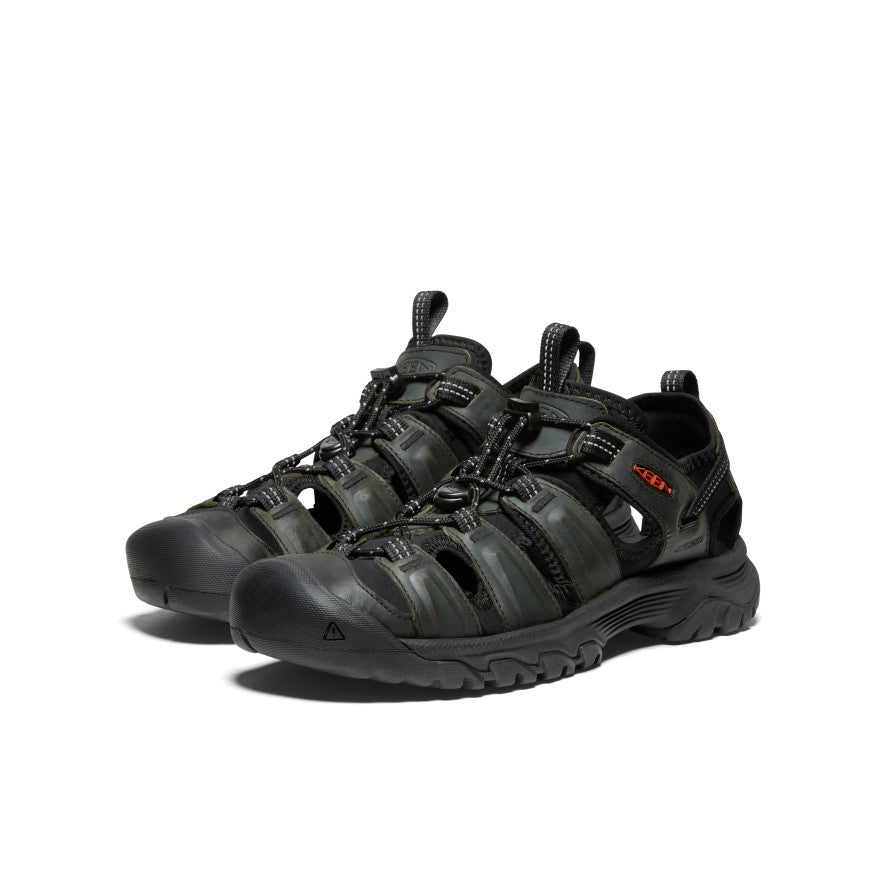 Men's Targhee III Sandal Grey/Black - Keen