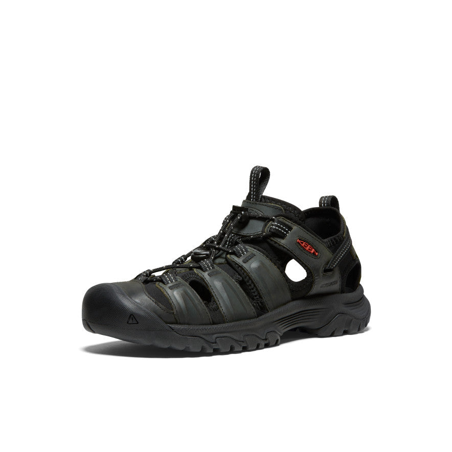 Men's Targhee III Sandal Grey/Black - Keen