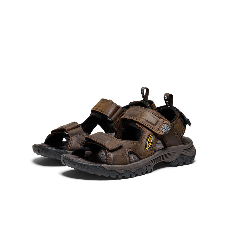 Men's Targhee III Open Toe Sandal Bison/Mulch - Keen