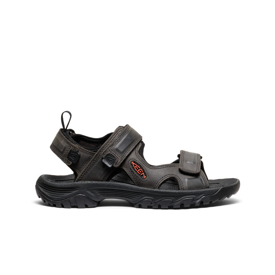Men's Targhee III Open Toe Sandal Grey/Black - Keen