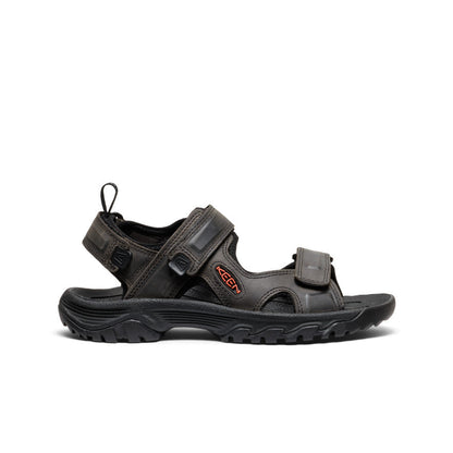 Men's Targhee III Open Toe Sandal Grey/Black - Keen