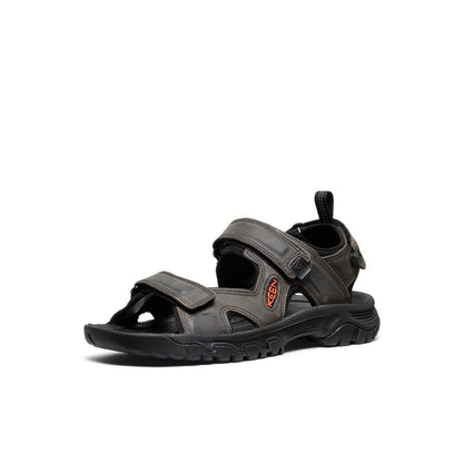 Men's Targhee III Open Toe Sandal Grey/Black - Keen