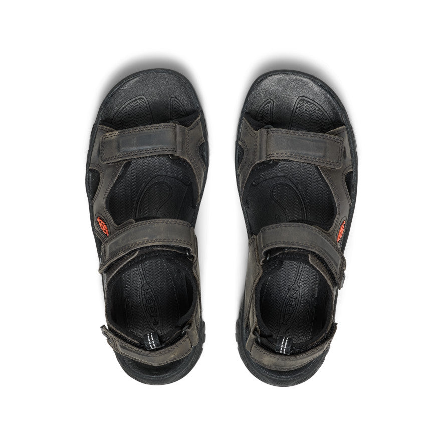Men's Targhee III Open Toe Sandal Grey/Black - Keen