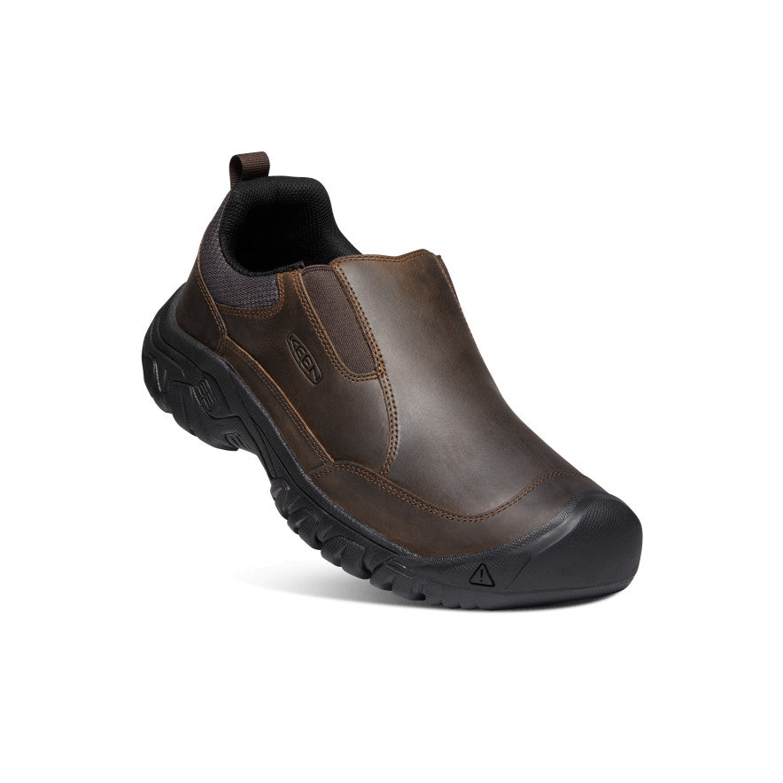 Men's Targhee III Wide Slip-On Dark Earth/Mulch - Keen