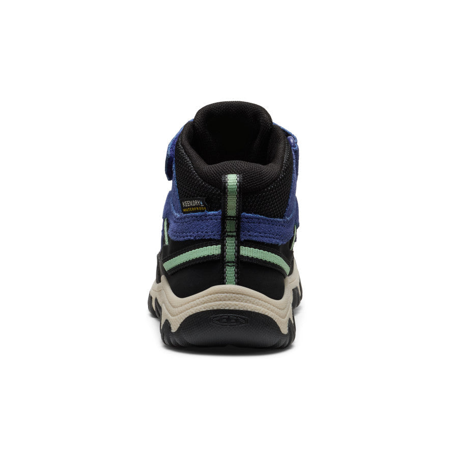 Little Kids' Targhee IV Waterproof Hiking Boot Skipper Blue/Hemlock - Keen