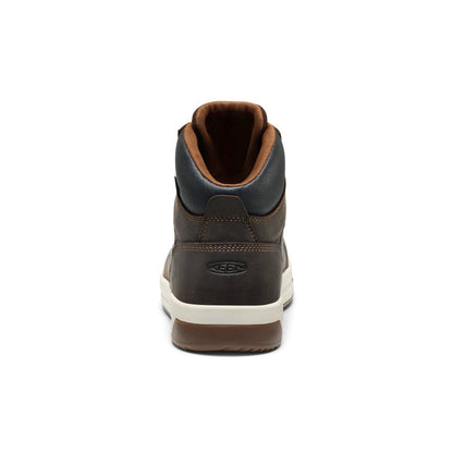 Men's Gibson Waterproof Work Boot (Carbon Toe) Cascade Brown/Gum - Keen