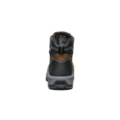 Men's CSA Evanston 6" Waterproof Boot (Carbon Toe) Bison/Black - Keen